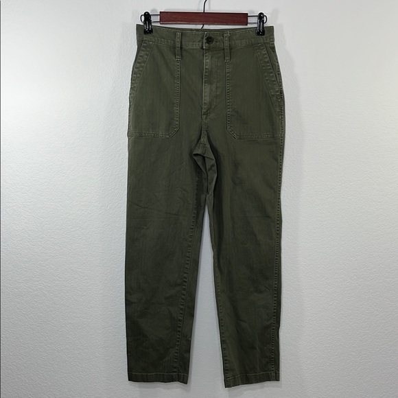 Madewell The Perfect Vintage Straight Workwear Utility Pant size‎ 26 NC368 - Picture 2 of 11